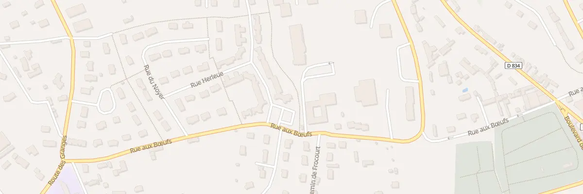Plan du 21 Rue aux Boeufs à Bernay