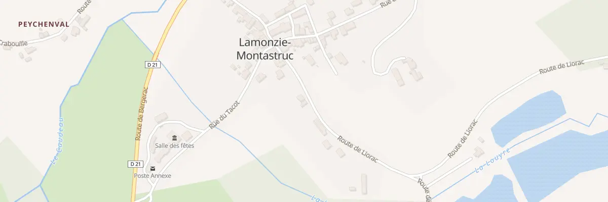 Plan du 47 Les Femmes à Lamonzie-Montastruc