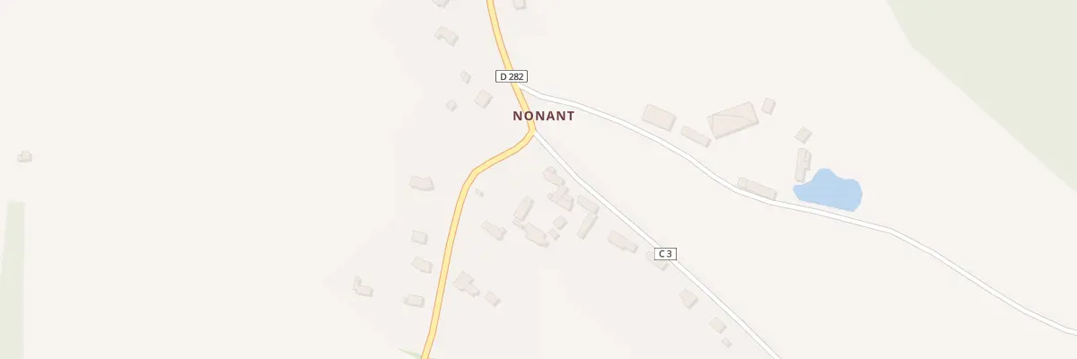Plan du 38 Nonant à Villiers-sous-Mortagne