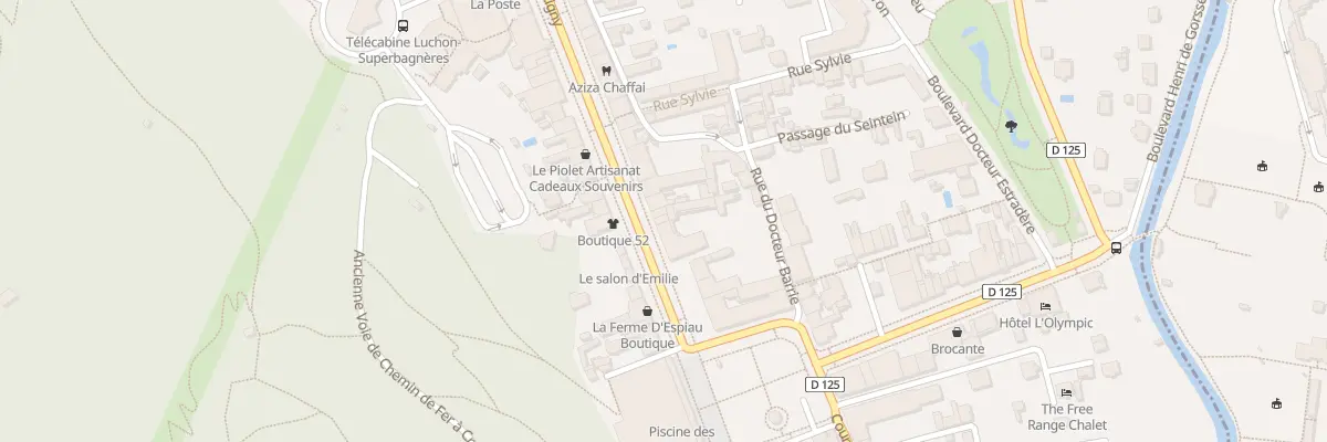 Plan du 73 All d’Étigny à Bagnères-de-Luchon
