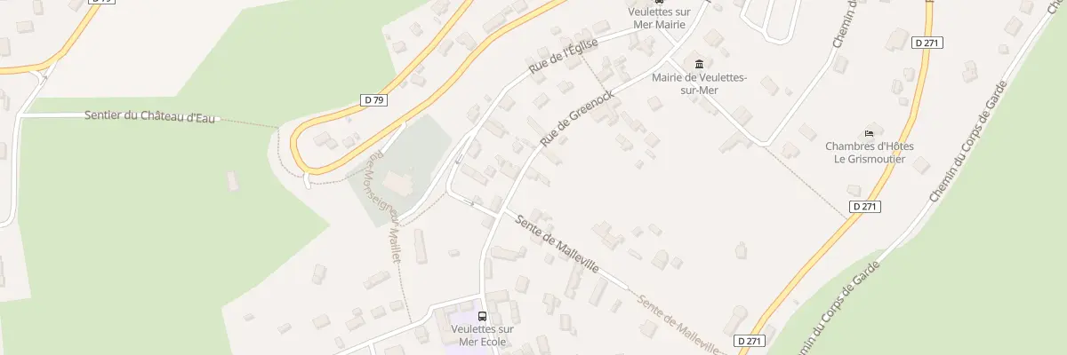Plan du 32 Rue de Greenock à Veulettes-sur-Mer