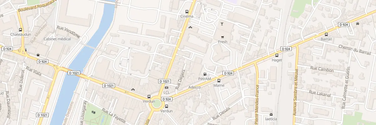 Plan du 32 Rue Degers à Auch