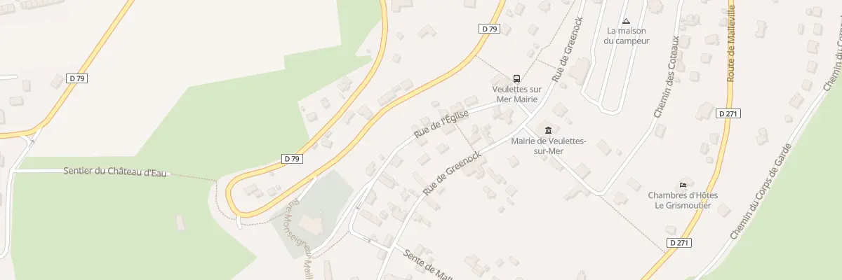 Plan du 6 Rue de l’Eglise à Veulettes-sur-Mer