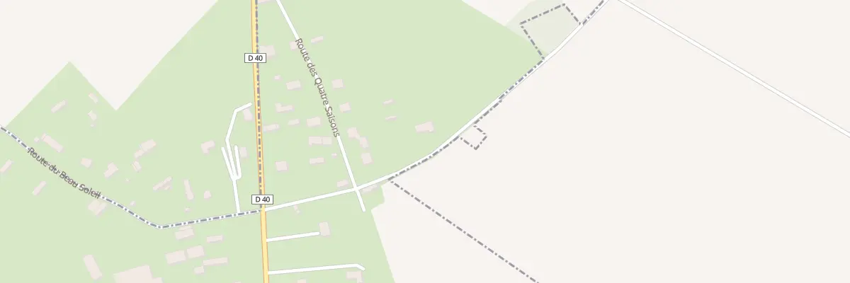 Plan du 1281 Rte du Beau Soleil à Foucart