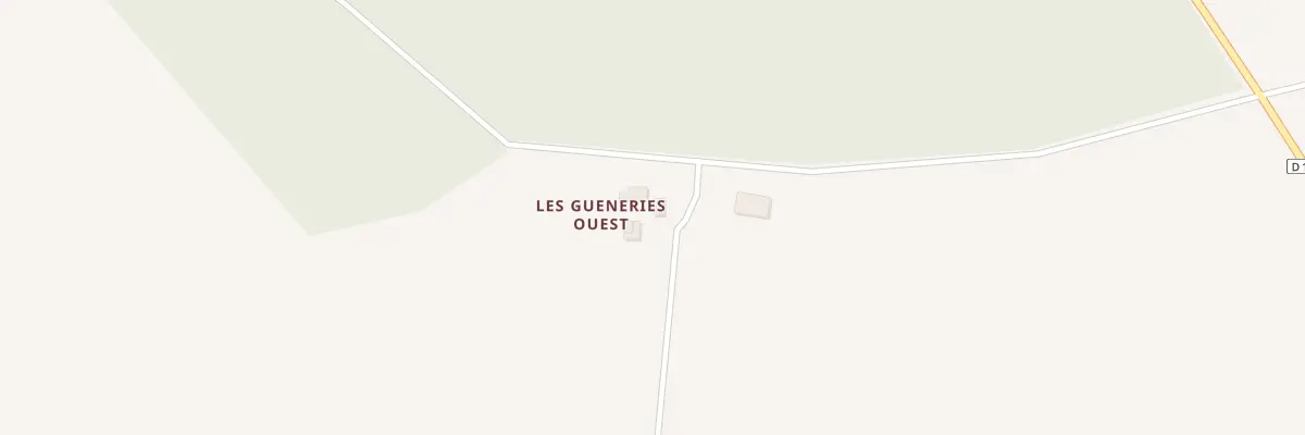 Plan du 201 Les Gueneries Ouest à Villedieu-le-Château