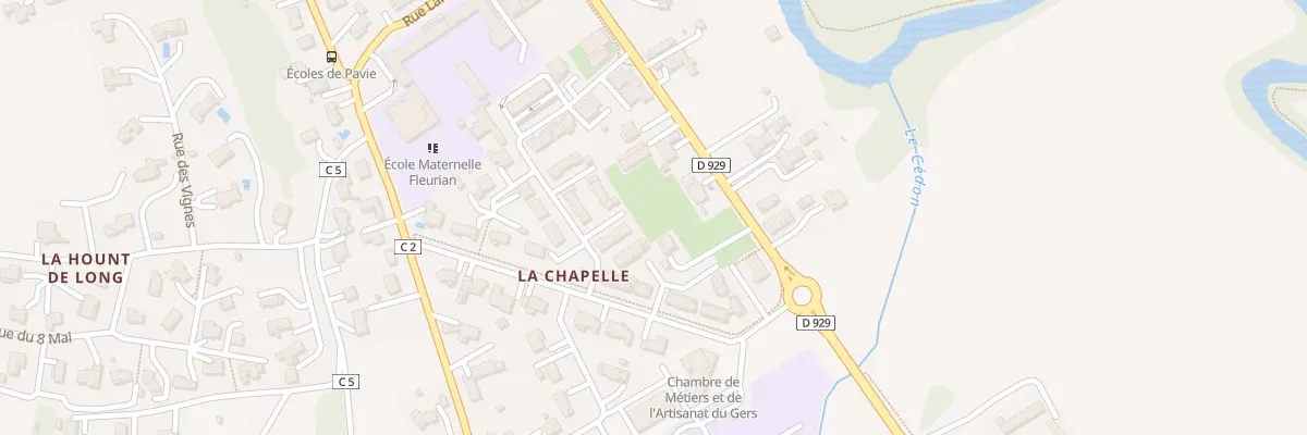 Plan du 78 Rue d’Etigny à Pavie