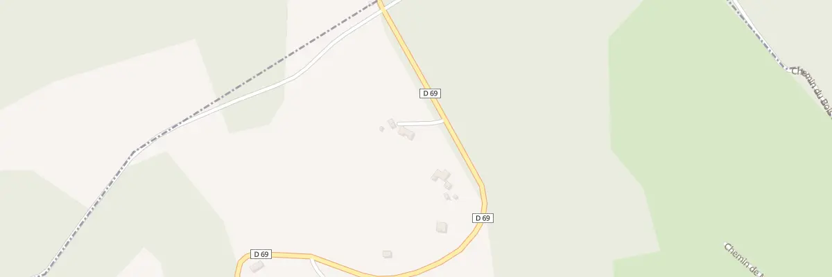 Plan du 1 Planteres à Sarrecave