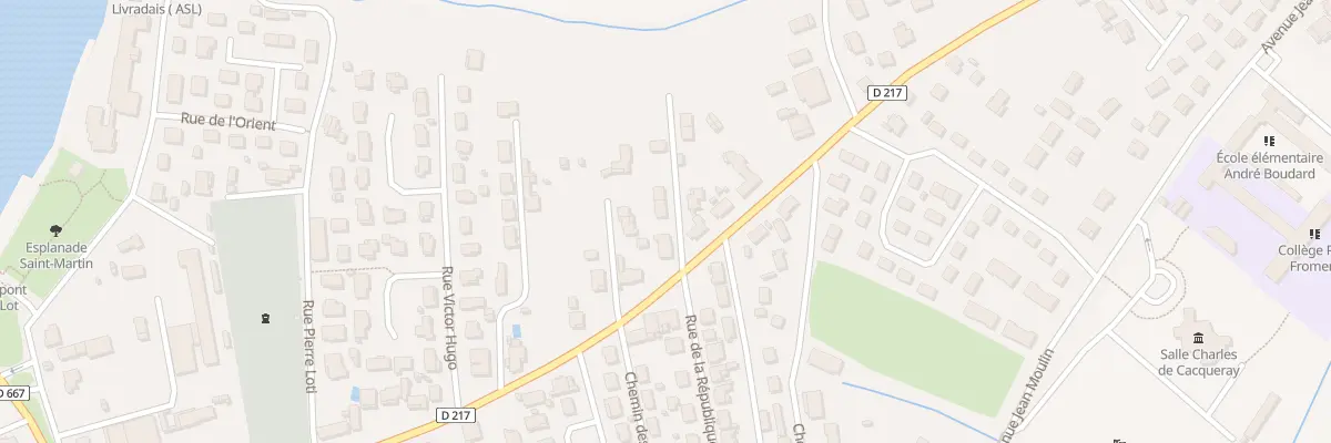 Plan du 1 Imp Pieces de Gardette à Sainte-Livrade-sur-Lot