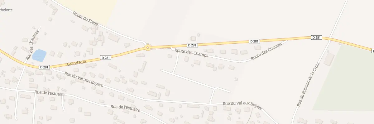 Plan du 30 Rte des Champs à Petiville