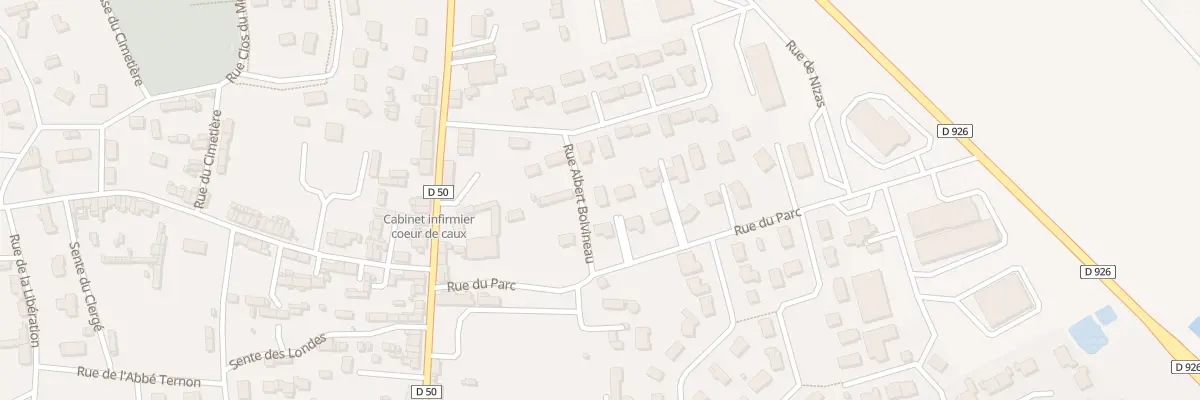 Plan du 151 Rue du Parc - Fauville à Terres-de-Caux