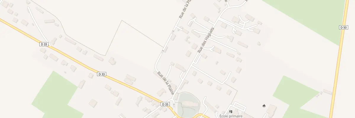 Plan du 124 Rue de la Plaine à Normanville
