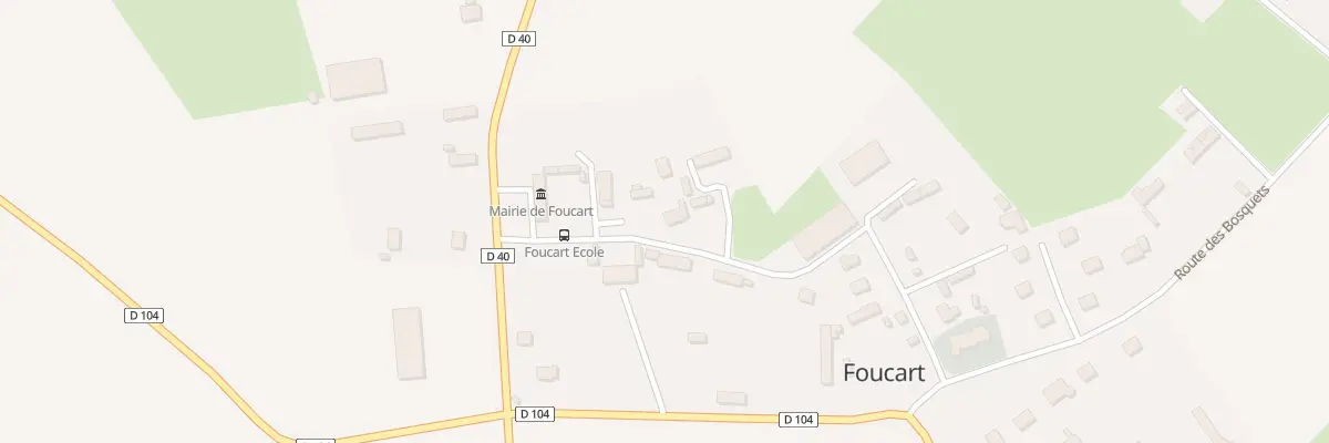 Plan du 130 Rte Saint Martin à Foucart