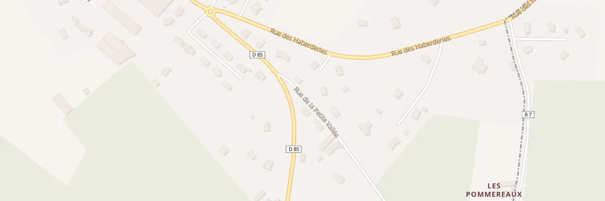 Plan du 2T Rue de la Petite Vallee au Luart