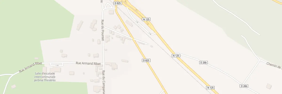 Plan du 46 Pujaux à Labroquère