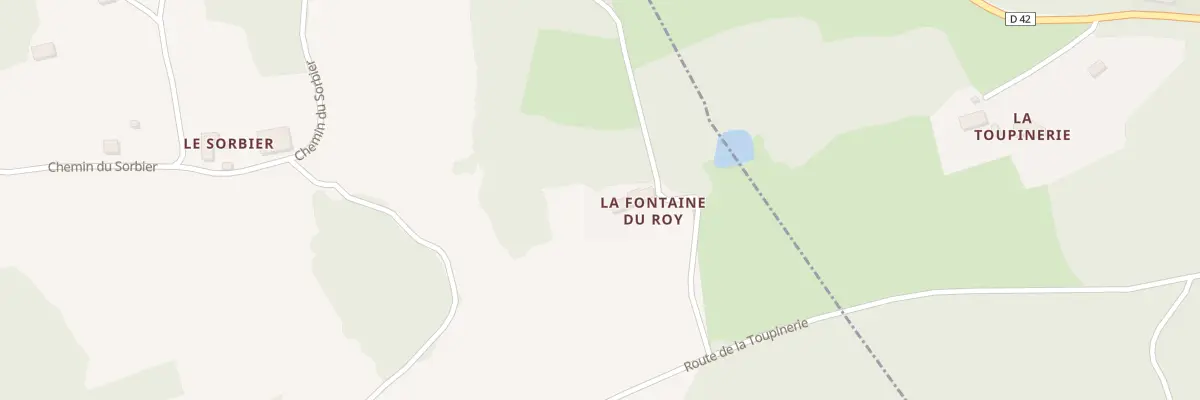 Plan du 165 Che de la Fontaine du Roy à Villamblard