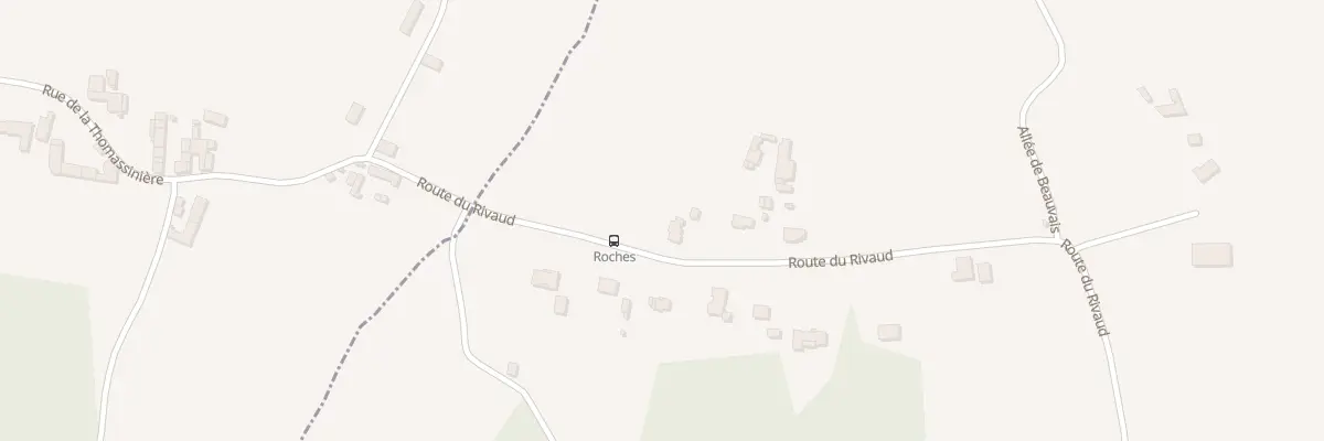 Plan du 16 Rte du Rivaud à Monthoiron