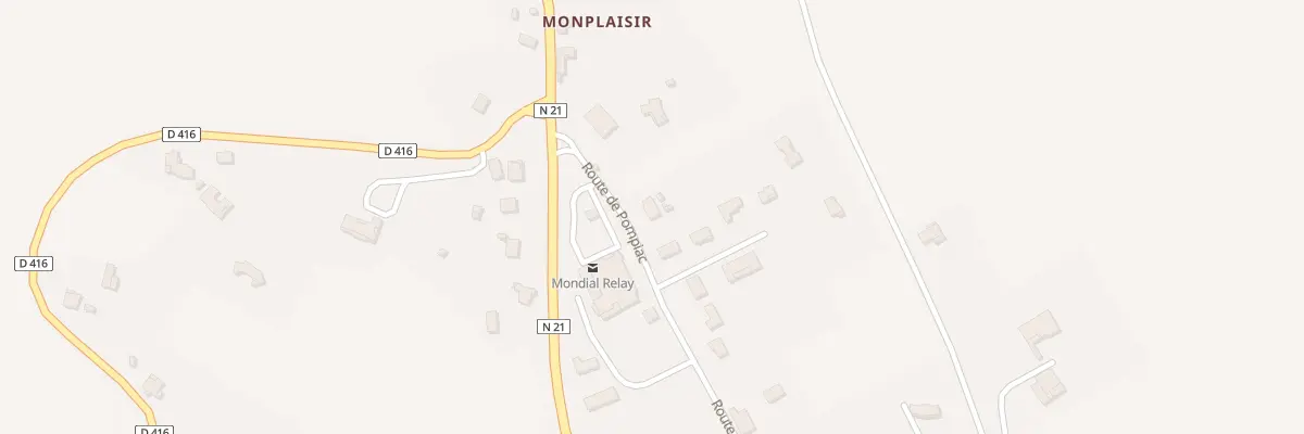 Plan du 95 Rte de Pompiac à Castillonnès
