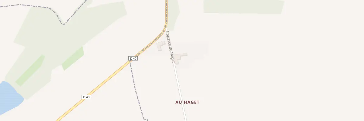 Plan du 5001 Au Haget à Manent-Montané