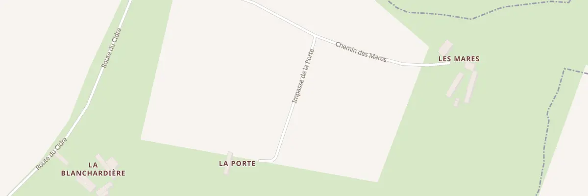 Plan du 5004 La Blanchardiere à Comblot