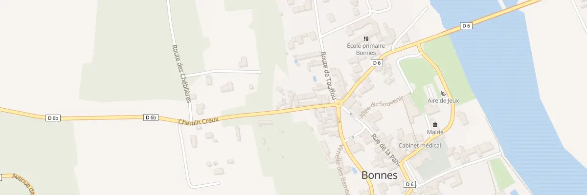 Plan du 10B Ham du Chemin Creux à Bonnes