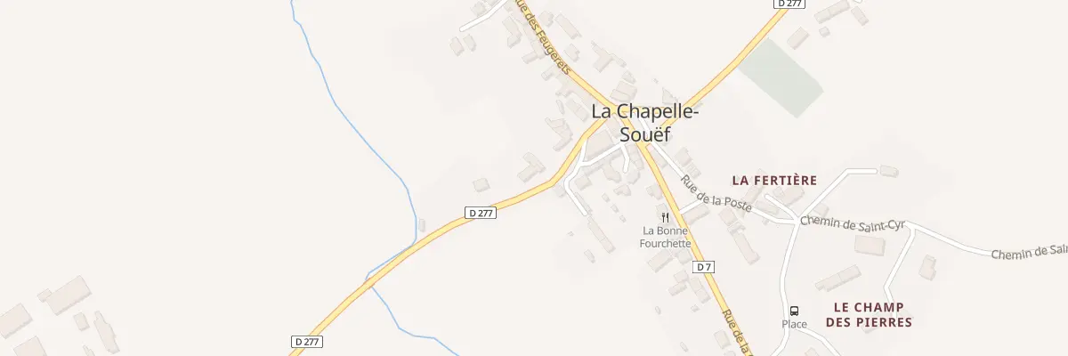 Plan du 10 Rue des Lavandières à La Chapelle-Souëf