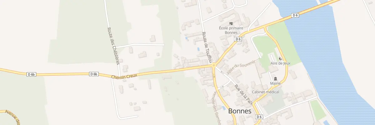 Plan du 4B Ham du Chemin Creux à Bonnes