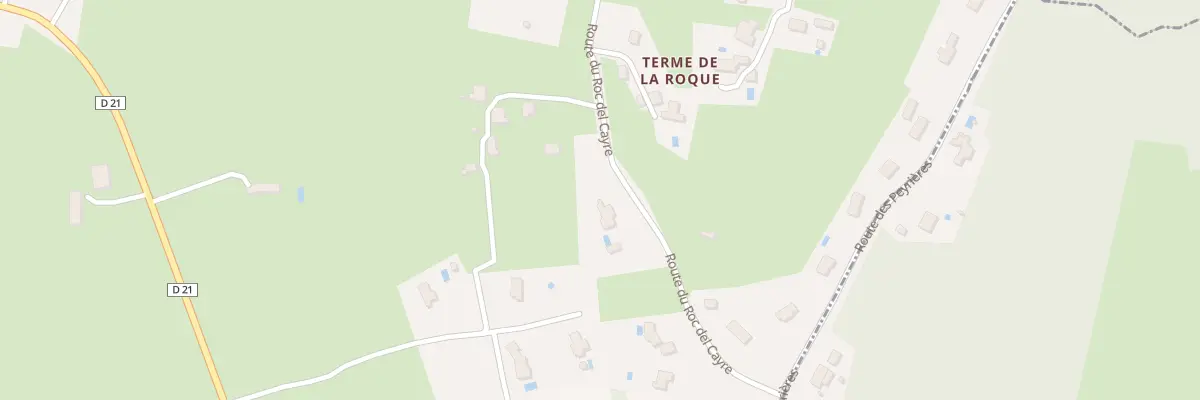 Plan du 44B La Grave à Saint-Sauveur