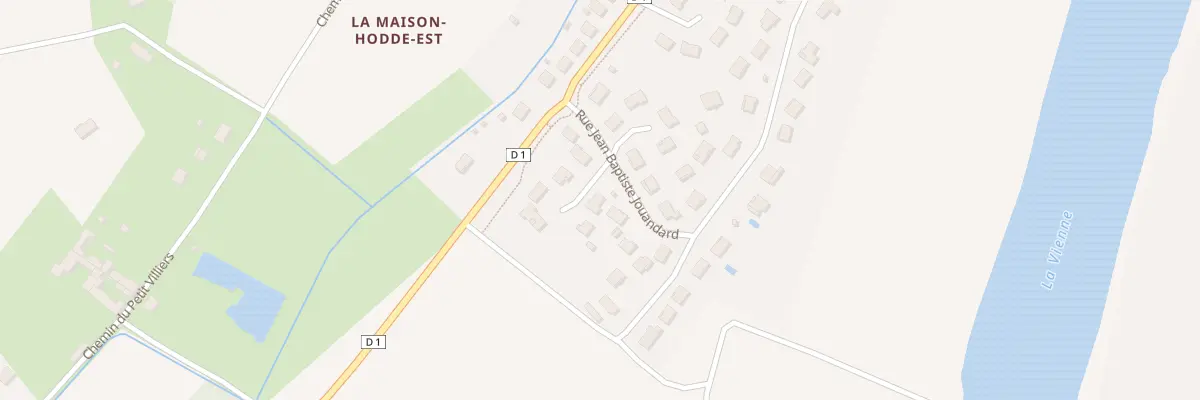 Plan du 62 Rue Jean-baptiste Jouandard à Dangé-Saint-Romain