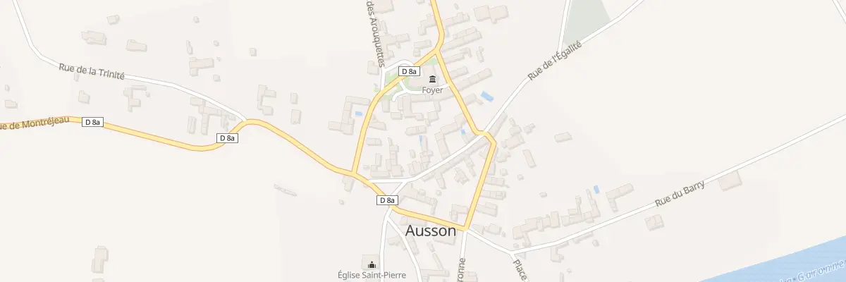 Plan du 5 Rue de l’Egalité à Ausson