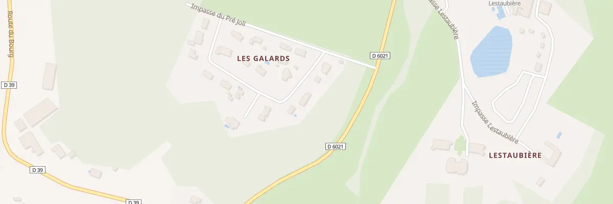 Plan du 97 Maison Neuve Sud à Douville