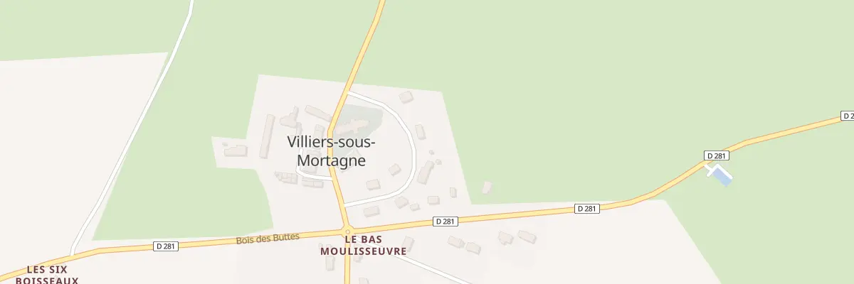 Plan du 116 Lot Lotissement Communal à Villiers-sous-Mortagne