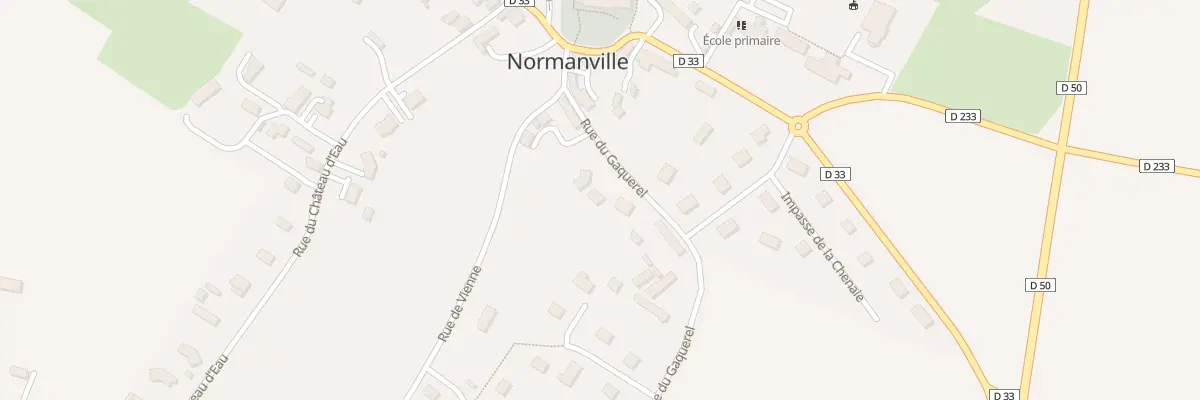 Plan du 100 Rue du Gaquerel à Normanville