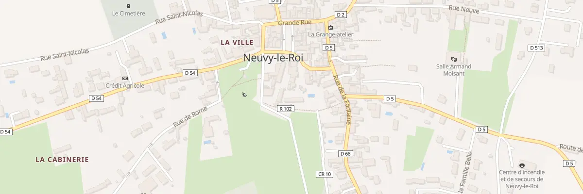 Plan du 5 Rue Bel-ebat à Neuvy-le-Roi