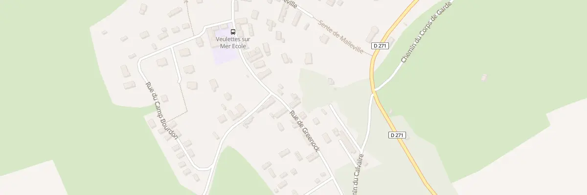 Plan du 60 Rue de Greenock à Veulettes-sur-Mer