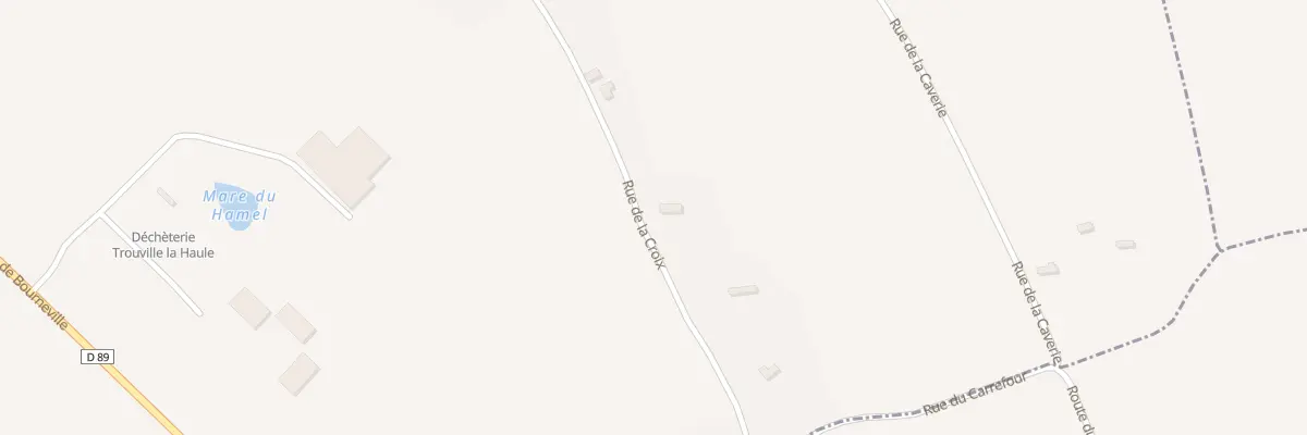 Plan du 720 Rue de la Croix à Trouville-la-Haule