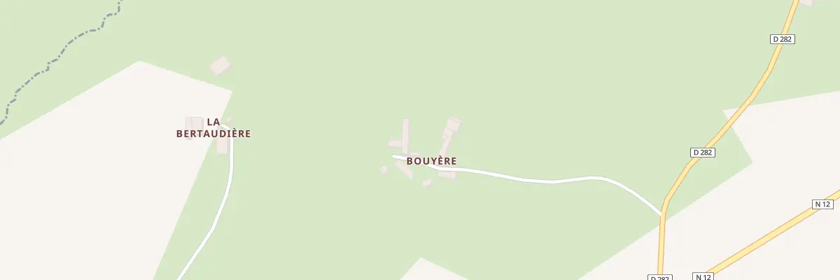 Plan du 93 Bouyere à Villiers-sous-Mortagne