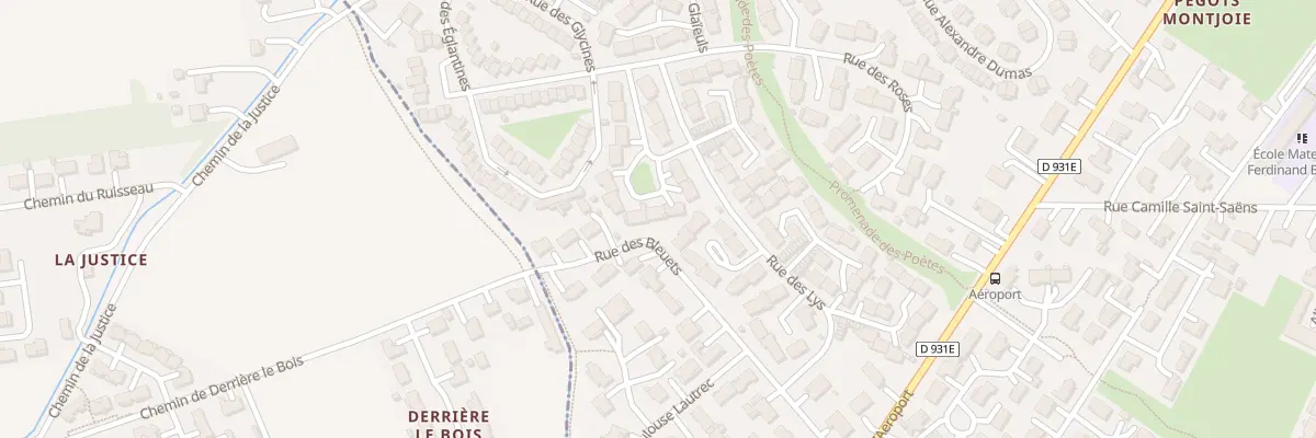 Plan du 9018 Rue du Square des Lys au Passage
