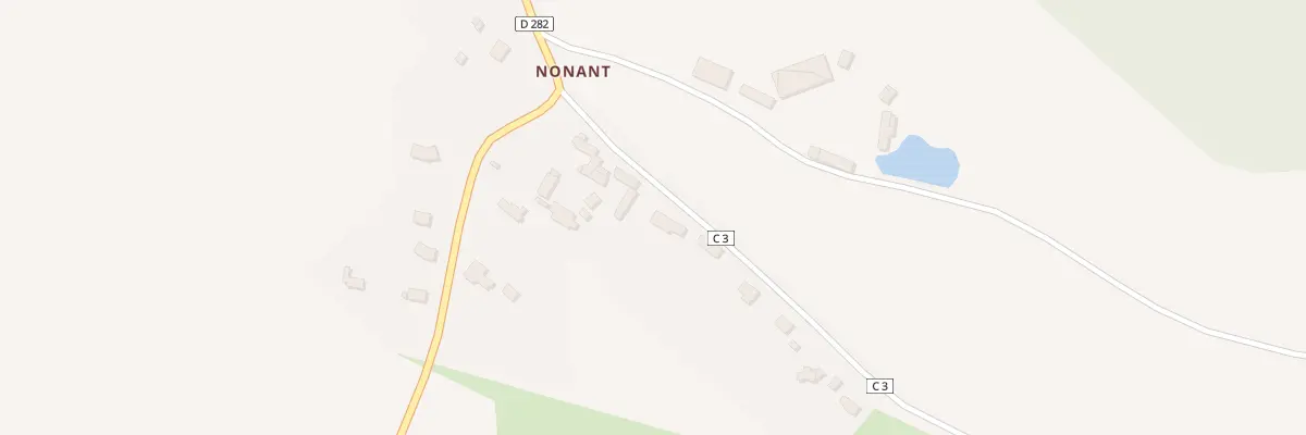 Plan du 36 Nonant à Villiers-sous-Mortagne
