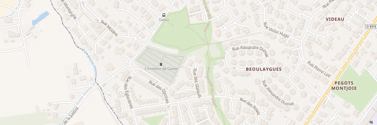 Plan du 114 Rue des Glaïeuls au Passage