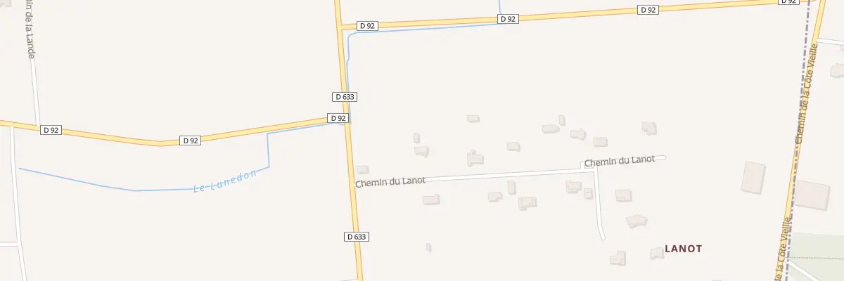 Plan du 7 Chem du Lanot à Ponlat-Taillebourg