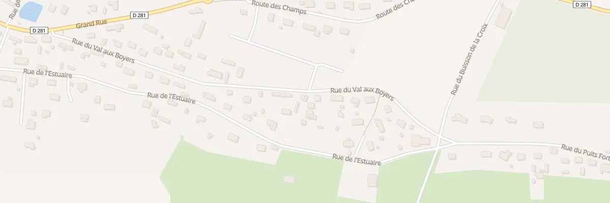 Plan du 424 Rue du Val aux Boyers à Petiville