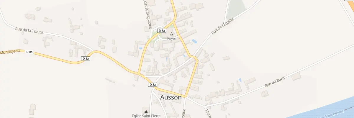 Plan du 7 Rue de l’Egalité à Ausson
