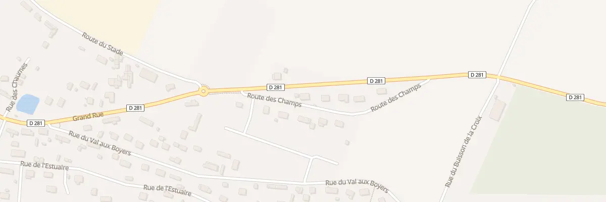Plan du 1 Rte des Champs à Petiville