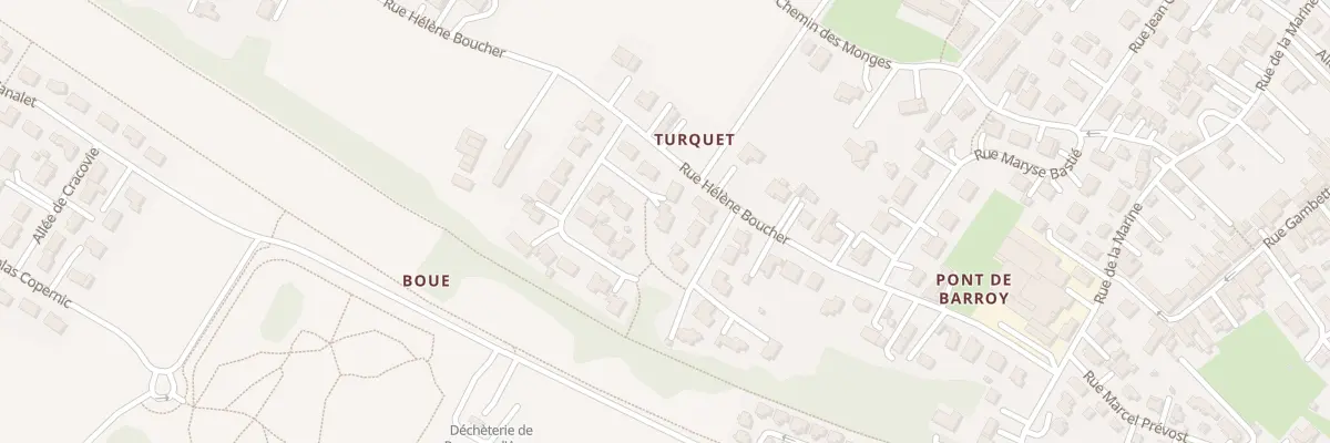 Plan du 7 Imp Georges Guynemer au Passage