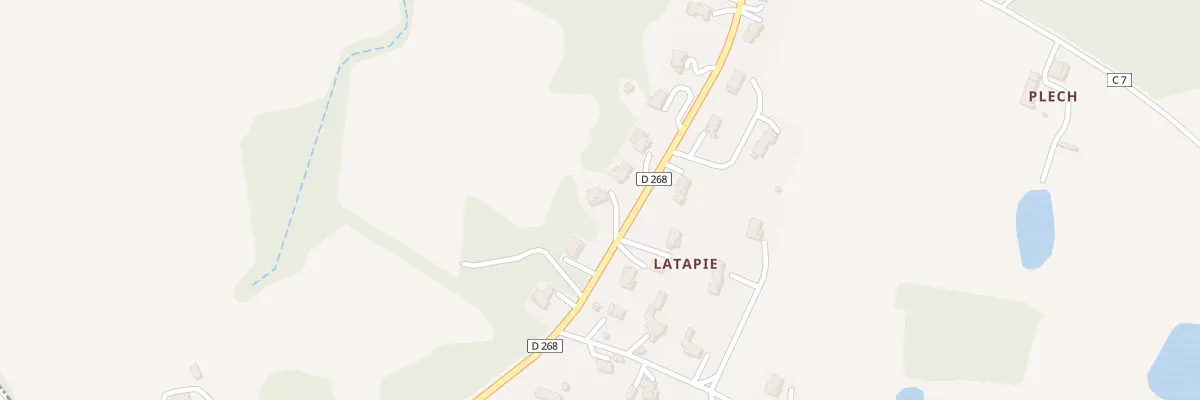 Plan du 2370 Route de la Peyrigne à Moirax