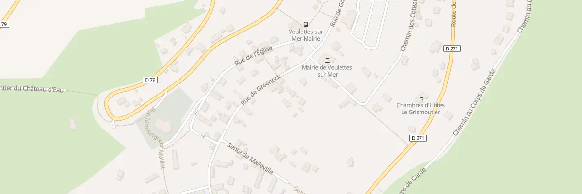Plan du 20 Rue de Greenock à Veulettes-sur-Mer