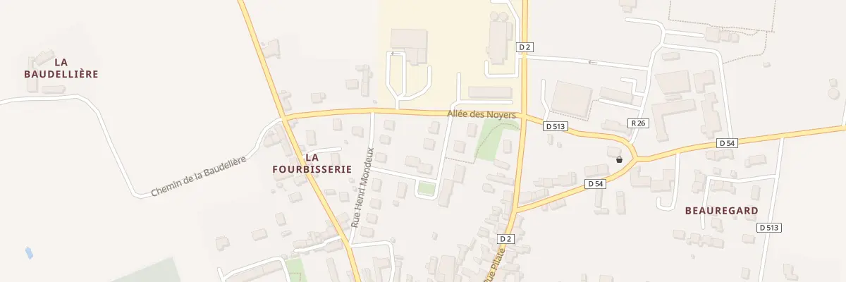 Plan du 6 Rue de la Gentillerie à Neuvy-le-Roi