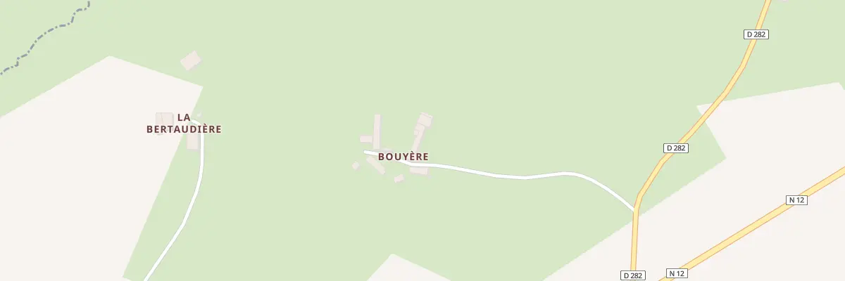 Plan du 92 Bouyere à Villiers-sous-Mortagne