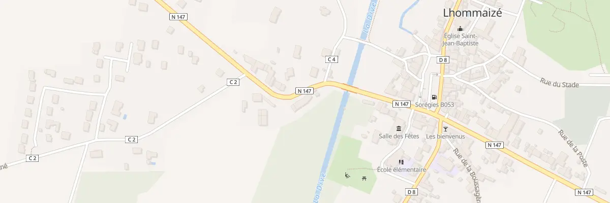 Plan du 15 Rte de Poitiers à Lhommaizé
