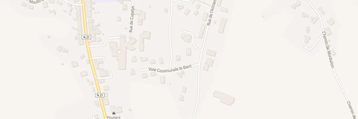 Plan du 1 Vc Le Barri à Castillonnès